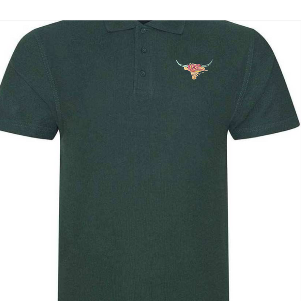 Short Sleeved Polo Shirt with KC&E Logo (no words)