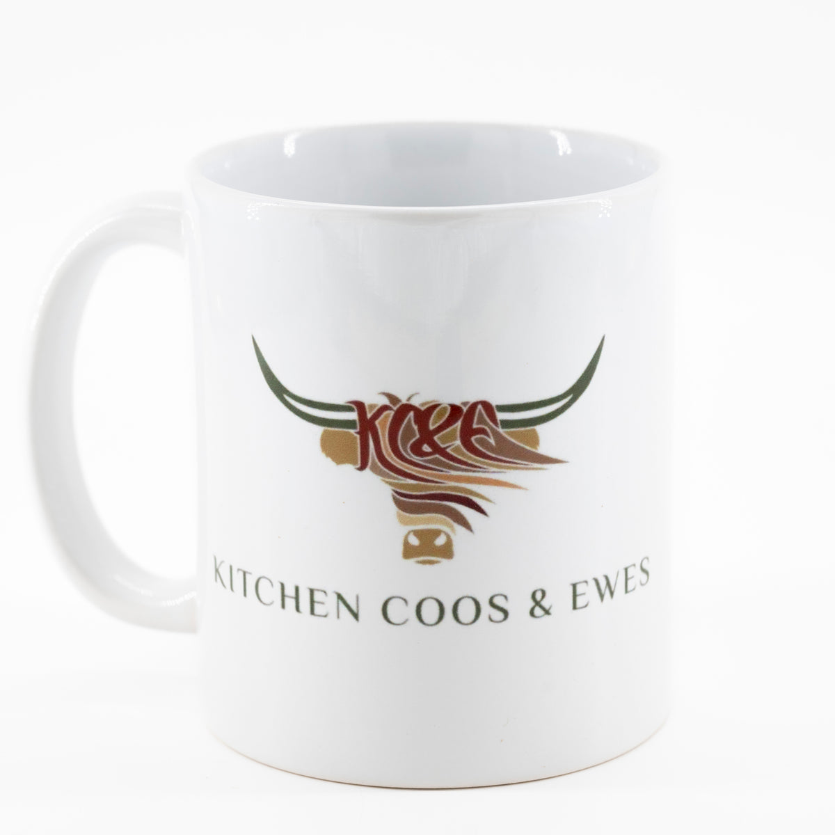 KC&E White Mug