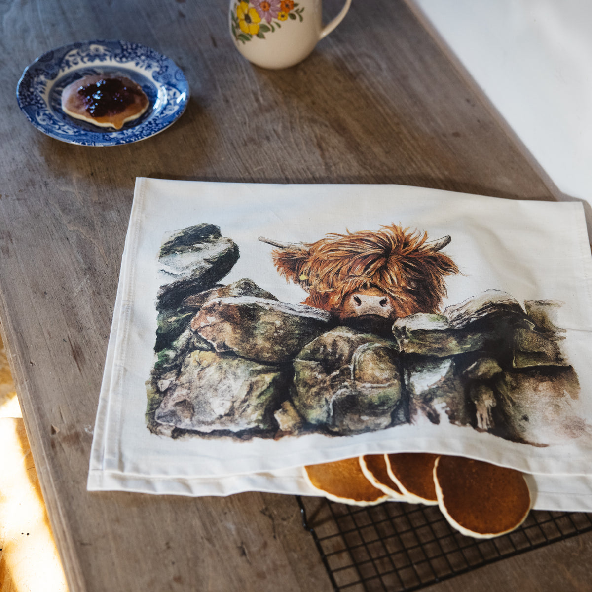 Sheila Beag Tea Towel (placement print)