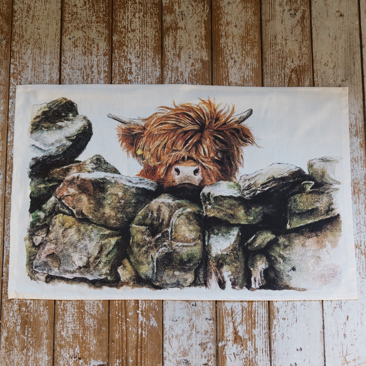 Sheila Beag Tea Towel (full print)