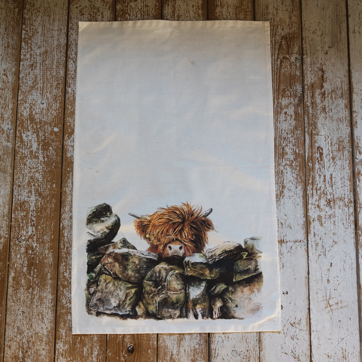 Sheila Beag Tea Towel (placement print)