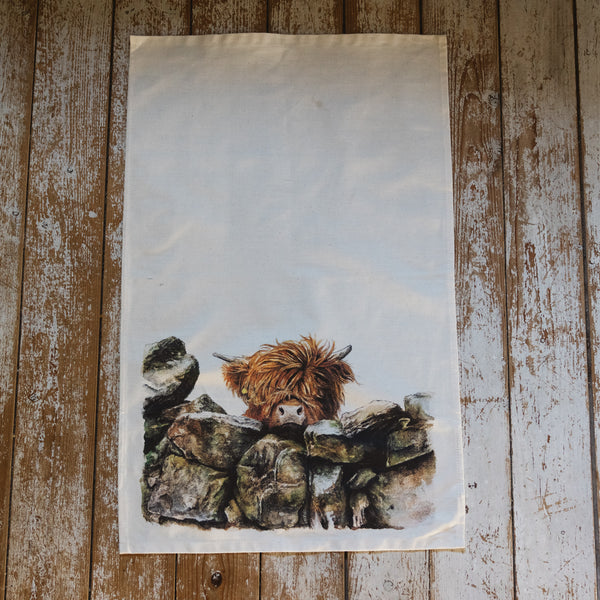 Sheila Beag Tea Towel (placement print)