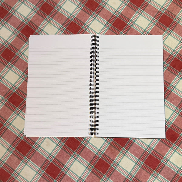 Highland Cow A5 Lined Notebook