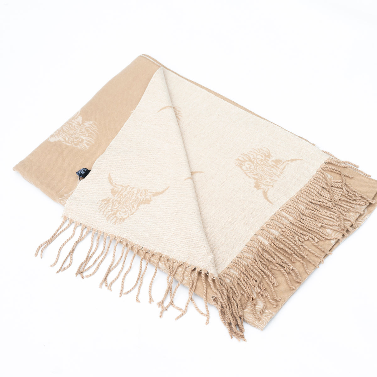 Reversible Highland Cow Scarves