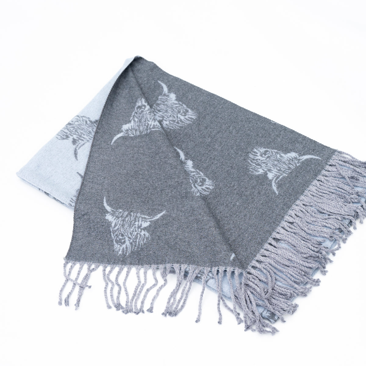 Reversible Highland Cow Scarves