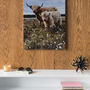 Tarra and Eve in the Bog Cotton Canvas